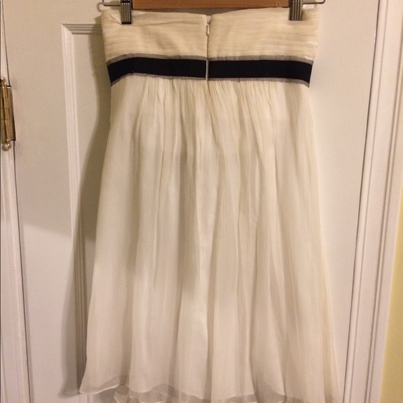 BCBG Strapless White Dress - Picture 2 of 2